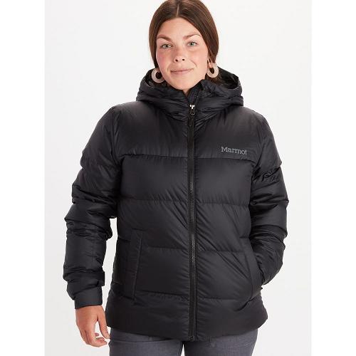 Marmot Down Jacket Black NZ - Guides Jackets Womens NZ1243675